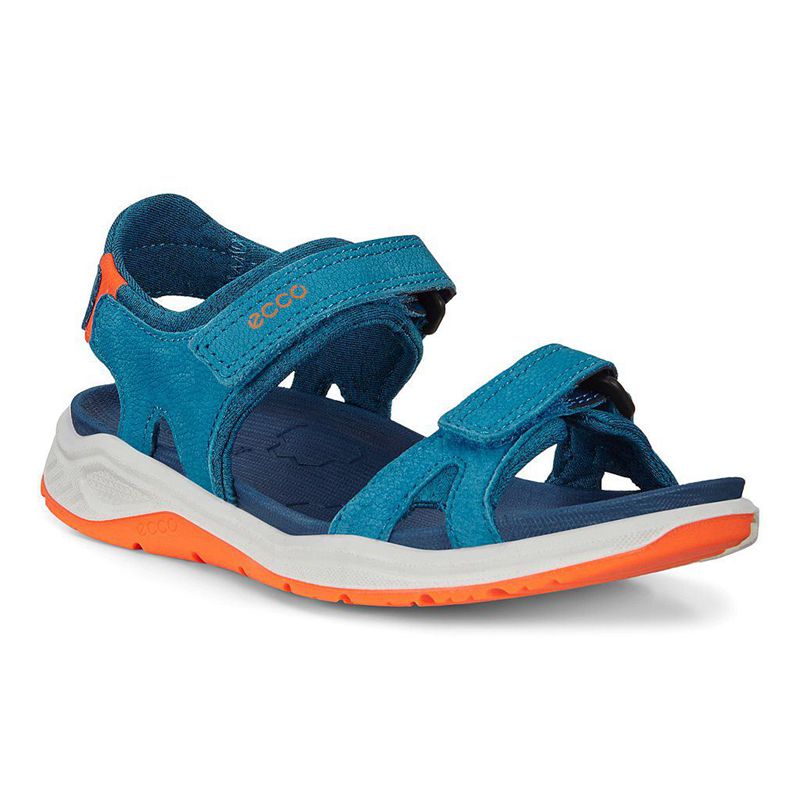 Kids Ecco X-Trinsic K - Sandals Blue - India PMSUFR230